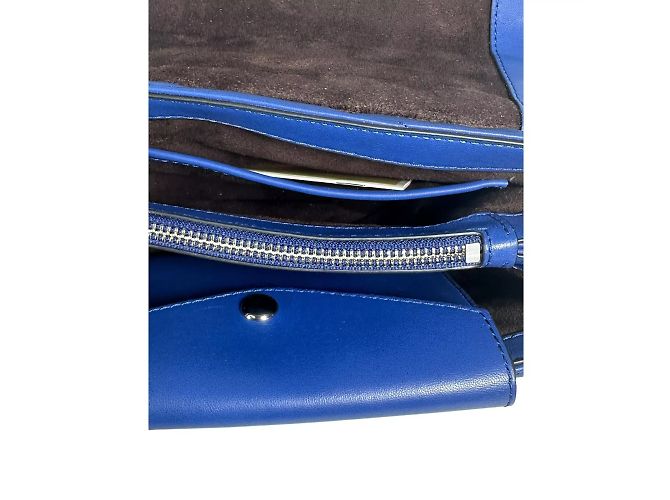 Michael Kors Cece Borsa a spalla in pelle trapuntata blu - vista 11