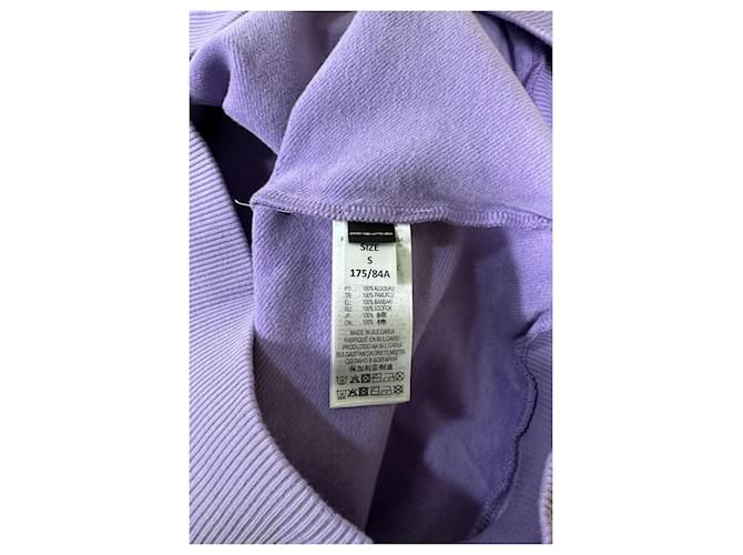 Sudadera Diesel Morada con Logo Algodón Púrpura - vista 7