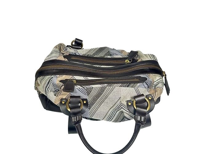 Missoni Chevron Zig Zag Handtasche Metallic Multicolor Mehrfarben - Ansicht 2