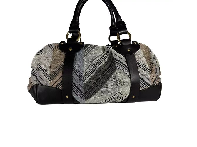 Missoni Chevron Zig Zag Handtasche Metallic Multicolor Mehrfarben - Ansicht 5