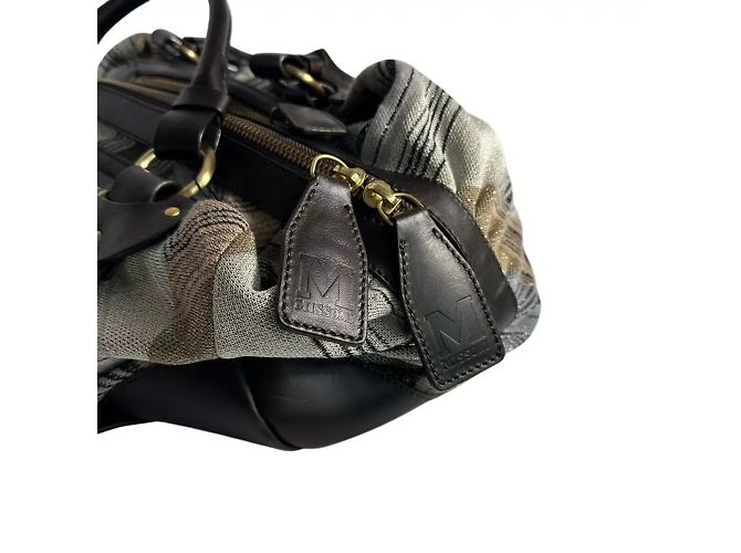 Missoni Chevron Zig Zag Handtasche Metallic Multicolor Mehrfarben - Ansicht 8