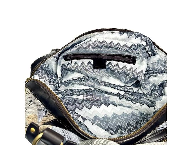 Missoni Chevron Zig Zag Handtasche Metallic Multicolor Mehrfarben - Ansicht 9