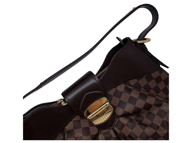 Louis Vuitton Sistina Marrone - vista 3
