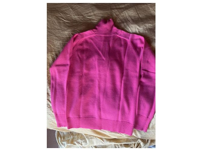 Victoria Beckham Rollkragenpullover aus Kaschmir Rosa Pink - Ansicht 3