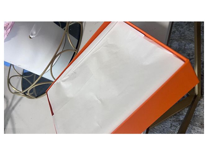 Hermès Evelyne 16 pelle bianca nuova sotto plastica Bianco - vista 12