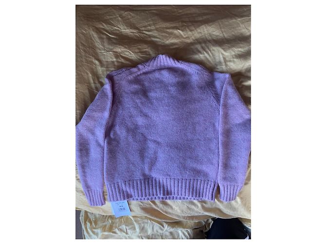 Autre Marque Suéter Celine de lã lilás Roxo - vista 5