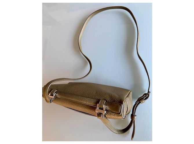 Borsa a mano Loro Piana Extra Pocket L19 Verde Oliva Pelle - vista 6