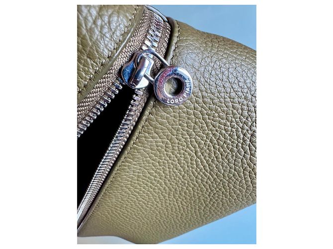 Borsa a mano Loro Piana Extra Pocket L19 Verde Oliva Pelle - vista 9