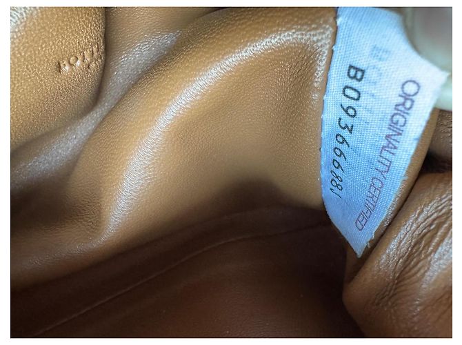 Bottega Veneta Mini Pouch Intrecciato Caramello - vista 13