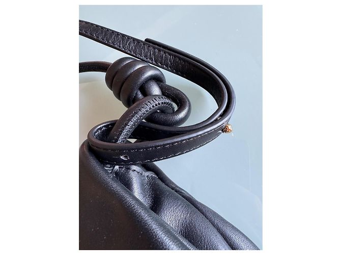Borsa a mano Loewe in pelliccia nera Nero - vista 4