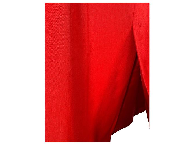 Gonna a matita in lana vergine Michael Kors rossa Rosso - vista 3