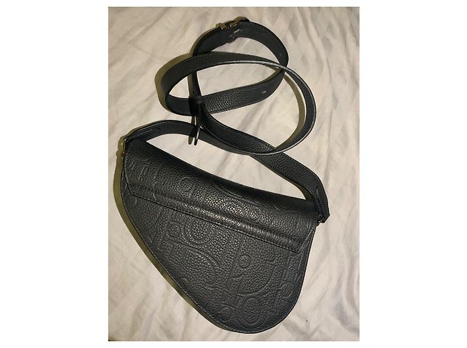 Sac Dior Saddle défilé 2025 neuf Noir - vue 2