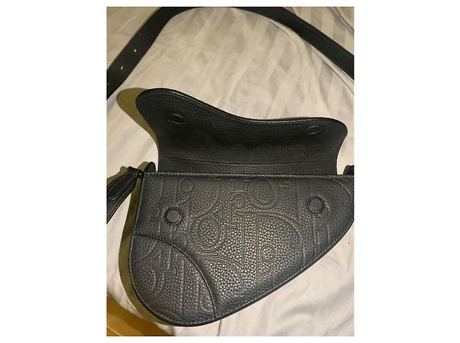 Sac Dior Saddle défilé 2025 neuf Noir - vue 5