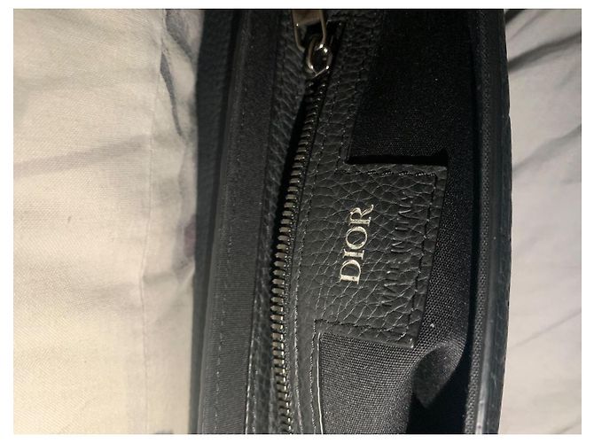 Sac Dior Saddle défilé 2025 neuf Noir - vue 6