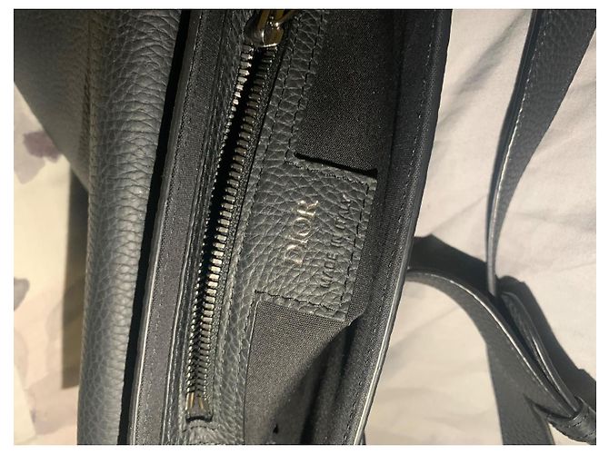 Sac Dior Saddle défilé 2025 neuf Noir - vue 7