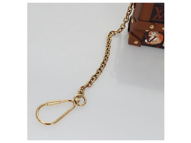 LOUIS VUITTON Monogram Catgram Essential Trunk Pouch M63892 LV Auth 102575S Monogramma - vista 8