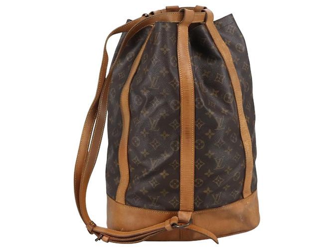 LOUIS VUITTON Monogram Randonnee GM Borsa a Spalla M42244 LV Auth 103884 Monogramma - vista 2