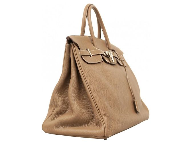 Hermès Birkin Marrone - vista 3