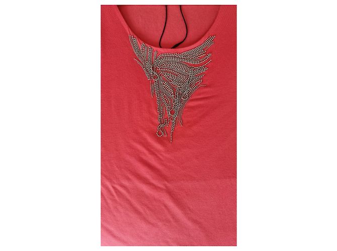 Top Escada Rosa Coral de Viscosa XS - vista 7