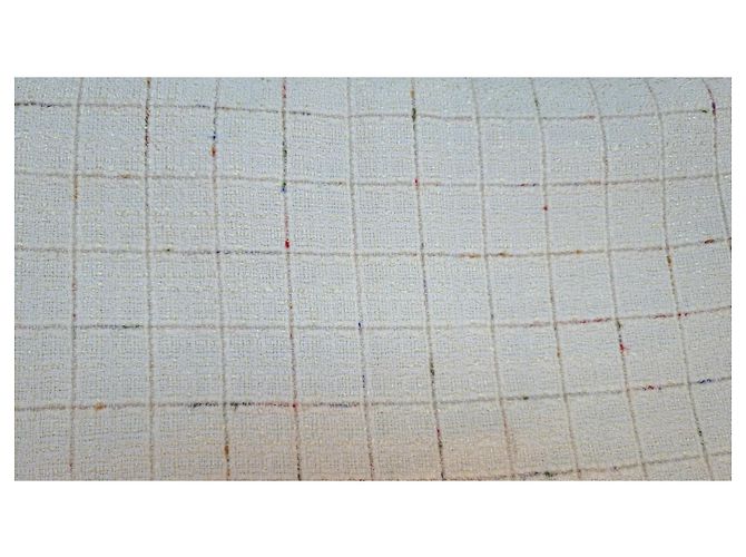 Minifalda de tweed blanca con flecos Claudie Pierlot - vista 11
