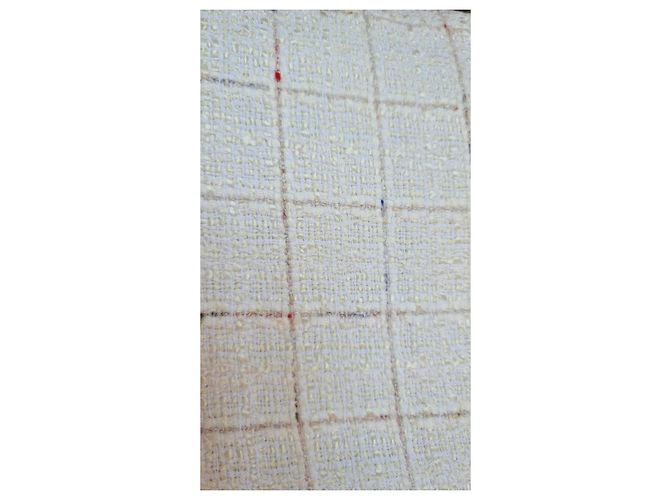 Minifalda de tweed blanca con flecos Claudie Pierlot - vista 9