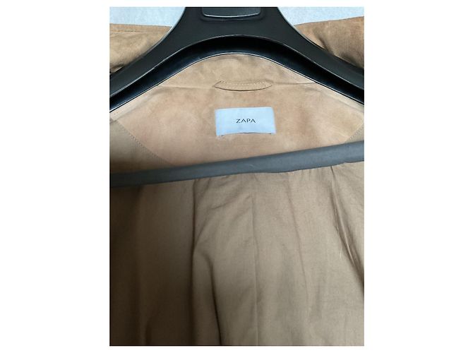 Zapa Parka in velluto di capra molto elegante Beige - vista 7