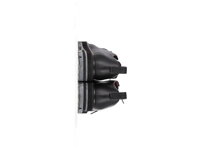 Scarpe Derby stringate Loro Piana in pelle nera Nero - vista 12