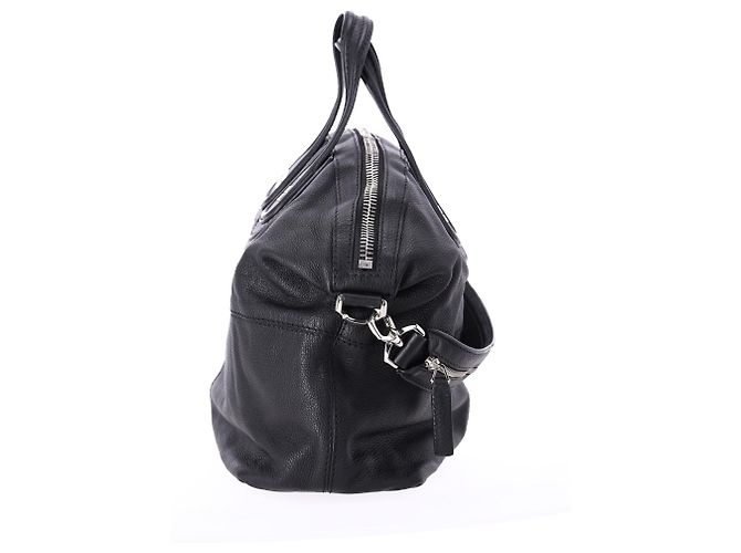 Borsa a mano Givenchy Large Nightingale in pelle di capra nera Nero - vista 10