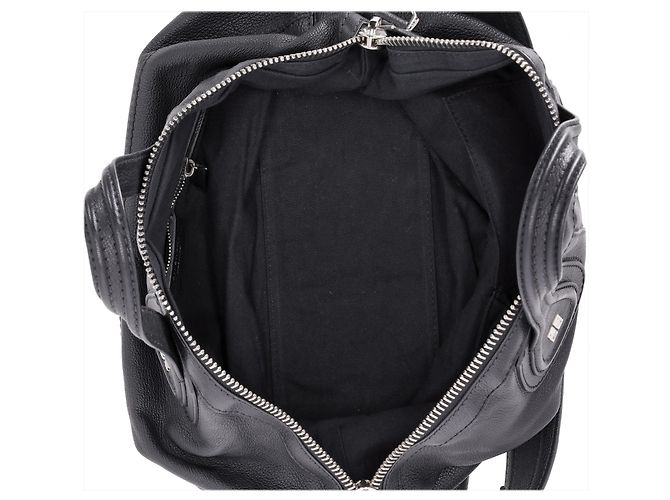 Borsa a mano Givenchy Large Nightingale in pelle di capra nera Nero - vista 13