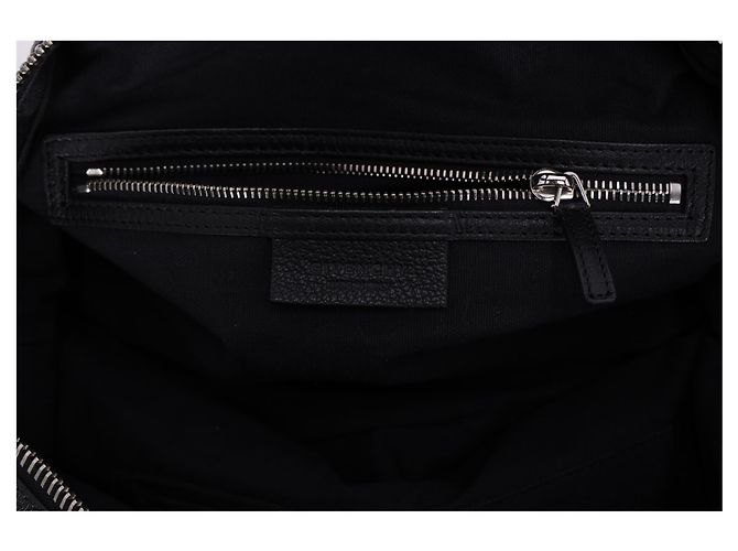 Borsa a mano Givenchy Large Nightingale in pelle di capra nera Nero - vista 14