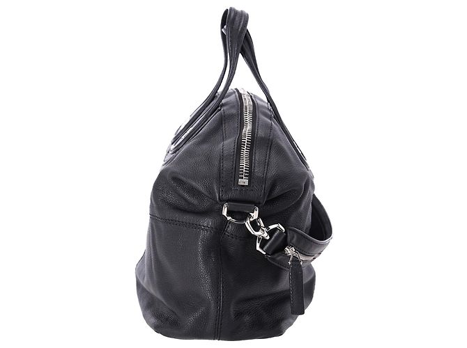 Borsa a mano Givenchy Large Nightingale in pelle di capra nera Nero - vista 2