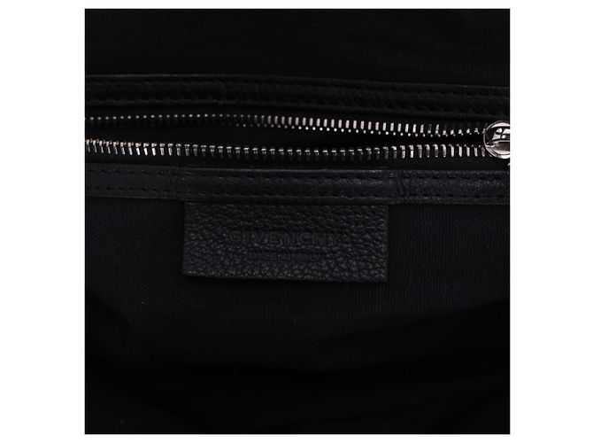 Borsa a mano Givenchy Large Nightingale in pelle di capra nera Nero - vista 6