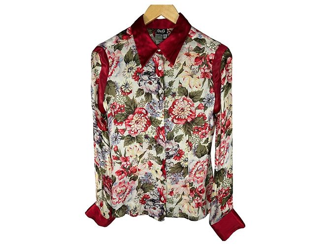 Dolce & Gabbana Camicia in seta floreale Multicolore - vista 2