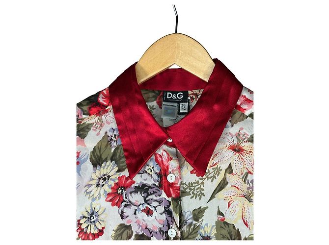 Dolce & Gabbana Camicia in seta floreale Multicolore - vista 3