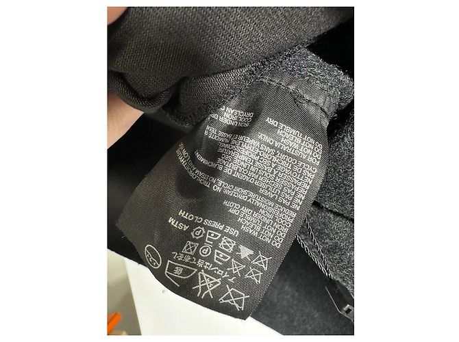 Falda mini plisada de lana virgen PRADA gris - vista 6