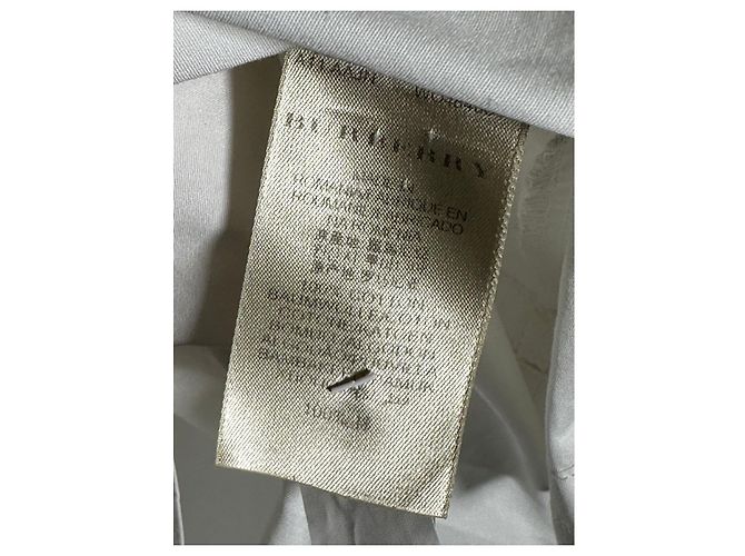 Camisa de bib de algodón popelín BURBERRY BRIT Blanco - vista 9