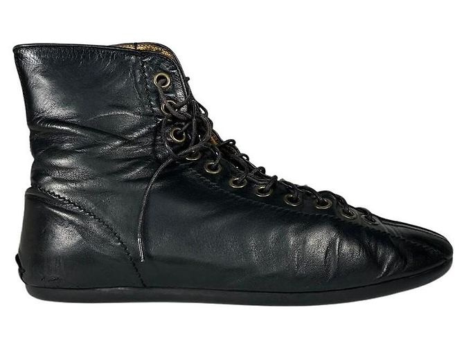 Sneakers alte YVES SAINT LAURENT Nero - vista 2