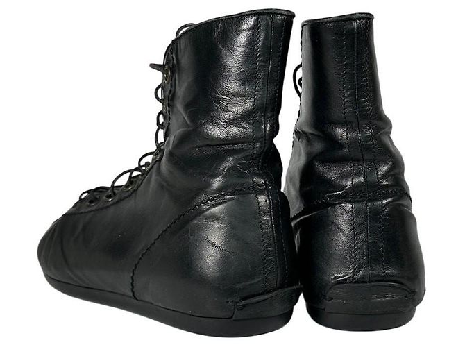 Sneakers alte YVES SAINT LAURENT Nero - vista 4