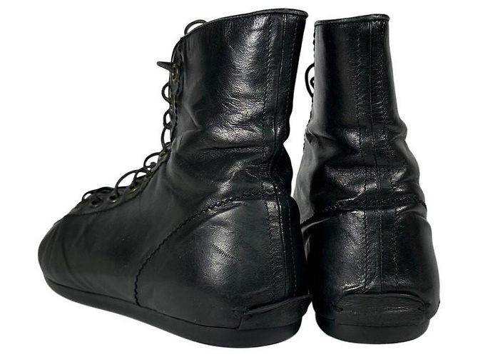 Sneakers alte YVES SAINT LAURENT Nero - vista 5