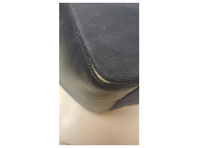 Gucci Miss GG Schultertasche Schwarz Canvas und Leder - Ansicht 6