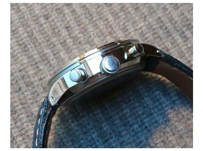 Autre Marque Stefan Johansson Automatic Chronograph Blu Grigio - vista 10