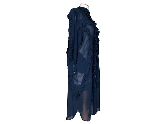 Autre Marque Robe transparente noire Frenken - vue 2