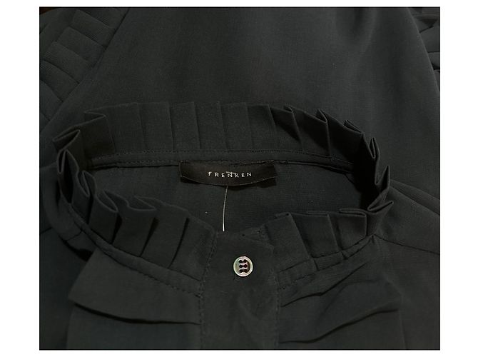 Autre Marque Robe transparente noire Frenken - vue 6
