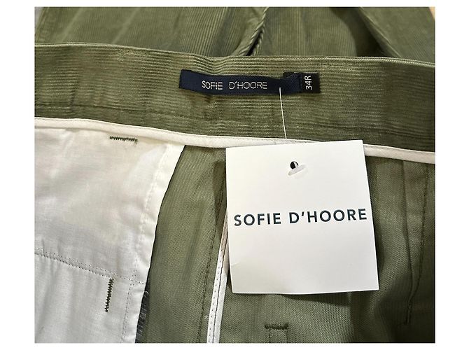 Sofie d'Hoore Cordhose in Salbeigrün - Ansicht 4