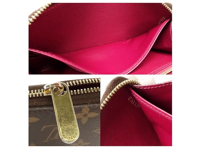 Louis Vuitton Monogram Zippy Wallet M41895 Brown - view 9