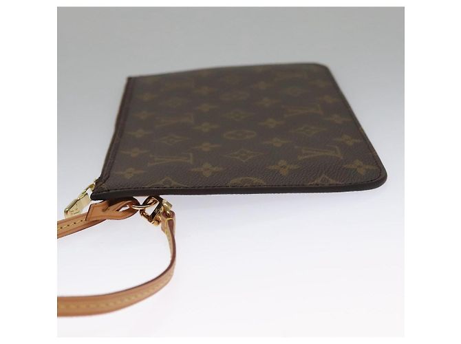 LOUIS VUITTON Monogram Neverfull MM Pouch Accessory Pouch LV Auth 103788 Monogramme - vue 4