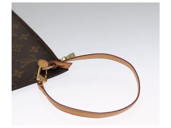 LOUIS VUITTON Monogram Neverfull MM Pouch Accessory Pouch LV Auth 103788 Monogramme - vue 8