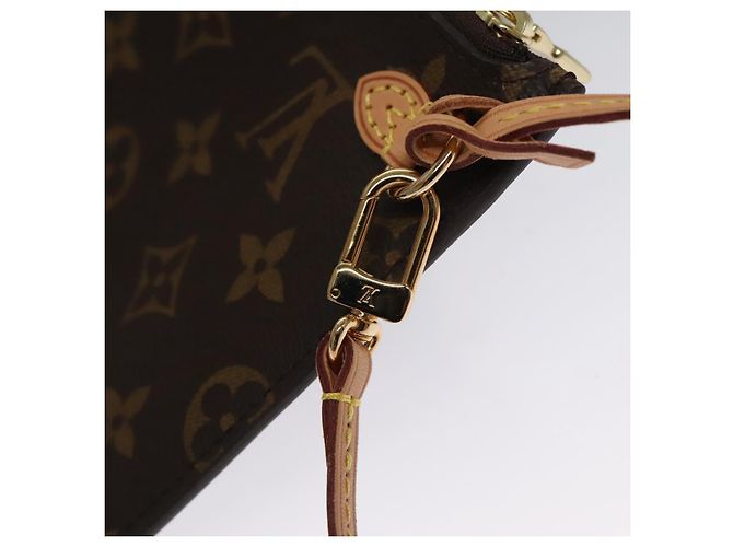 LOUIS VUITTON Monogram Neverfull MM Pouch Accessory Pouch LV Auth 103788 Monogramme - vue 9
