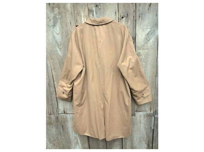 Burberry Regenmantel Beige Baumwolle Polyester XL - Ansicht 2
