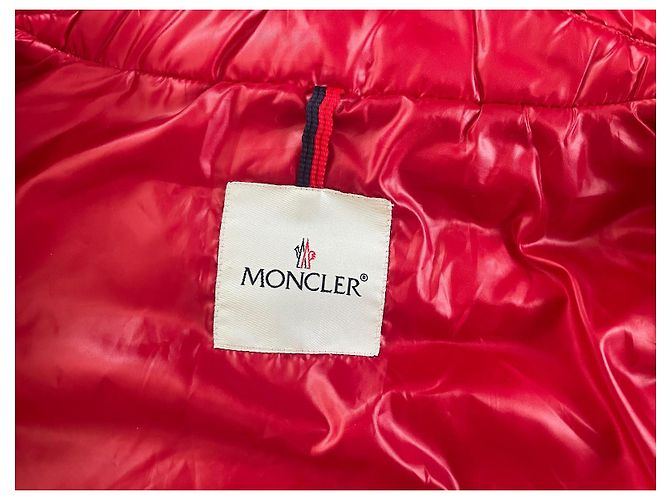 Chaqueta de Plumas Moncler Roja Mujer S - vista 5